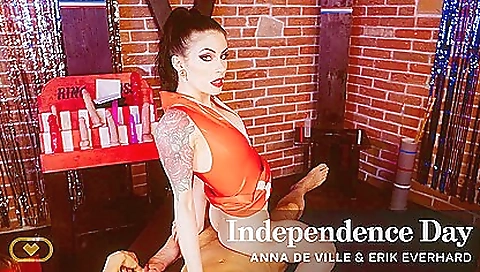 Anna de ville porn movie with a tattooed pussy girl