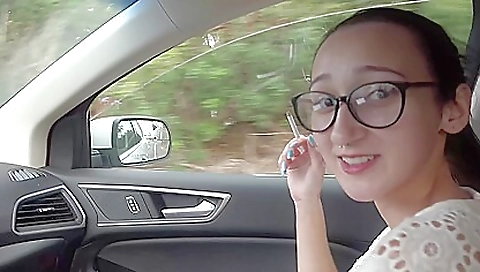 Sexy brunette with hairy pussy is cumbed in this video