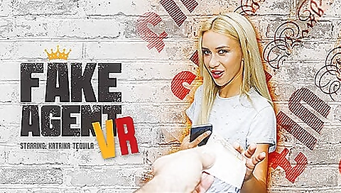 Blonde with tattooed pussy masturbates with a dildo