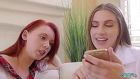 Lucky Mature Guy Gets To Fuck These Innocent Hotties In His House