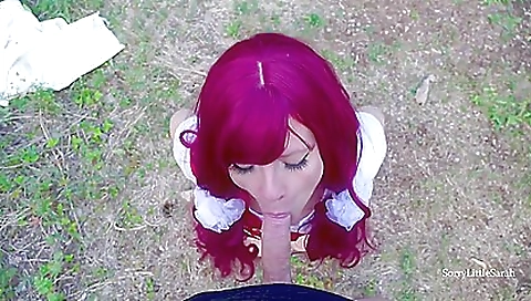 Amateur schoolgirl gets fucked in outdoor by her schoolmate