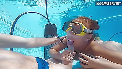 Polina Rucheyok Gets Fucked Hard In Mouth Underwater