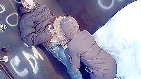 My gorgeous girlfriend is having fun in the outdoors