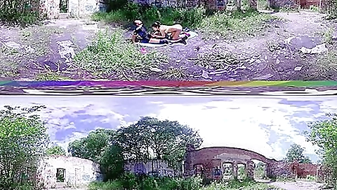 Sexy masseuse giving a massage to a man in the real world