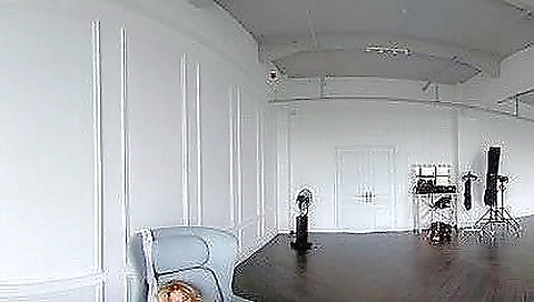 Hot girl gets on her knees to satisfy a horny stranger