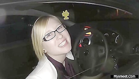 Blonde milf gets a hard dick inside her juicy pussy