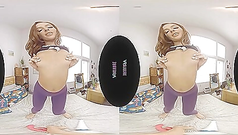 Sexy and hot tiny blonde girl is a very erotic woman