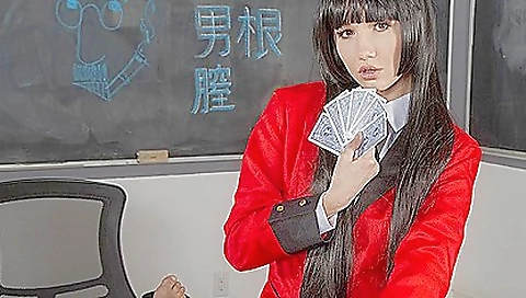 Asian cosplay girl gets her pussy fucked with a black cock