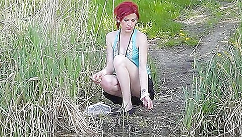 Redhead milf gets a big dick and makes her lover feel like a king