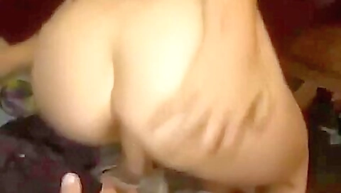 Big ass amateur babes suck big cock and do anal threesome