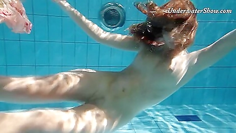 Beautiful brunette with big boobs shows off all her wetness